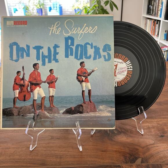 The Surfers On The Rocks Vinyl LP 1959 HIFI Record R 408 Promo - Picture 1 of 8